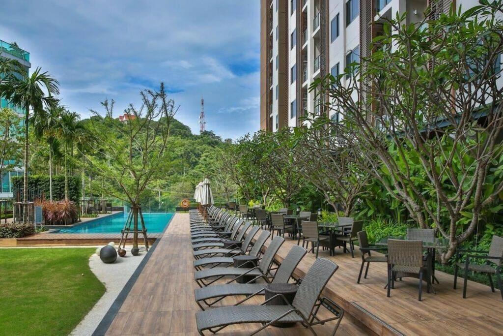 Sea View -High Floor 2 Bed Room Excellent Location Pattaya Dış mekan fotoğraf